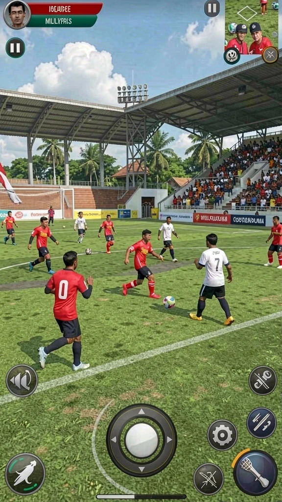 ind777 - Tangkapan layar menunjukkan grafik yang tajam dan atraktif.