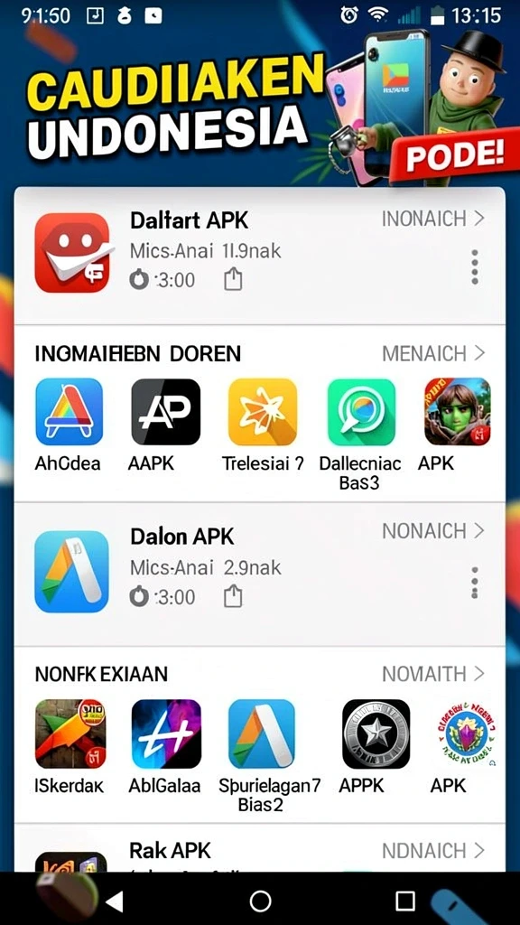 juarago - Tampilan antarmuka pengguna yang intuitif.