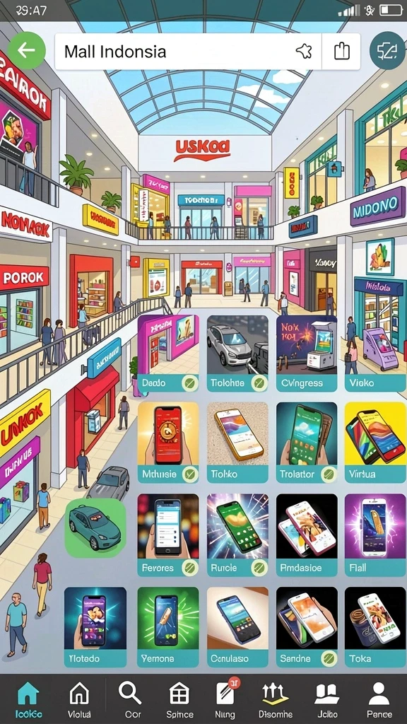 okjk - Screenshot menampilkan antarmuka utama game OKJK.