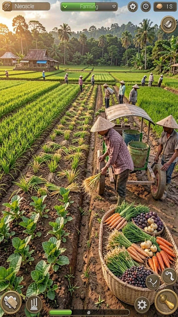 pf777 - Tampilan antarmuka aplikasi yang modern dan menarik.