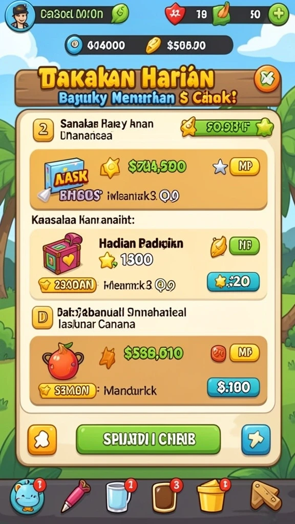 republik77 - Tampilan antarmuka yang menarik dan user-friendly.